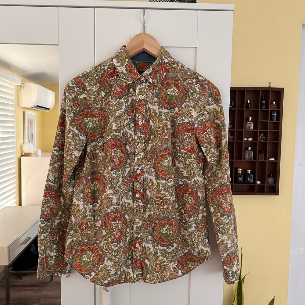 Talbots Perfect Classic Cotton Button Down Shirt
